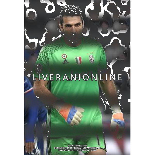 UEFA Champions League 2016/2017 Finale Fase a Girone Gruppo H Torino - 02.11.2016 Juventus-Lione Nella Foto:Gianluigi Buffon /Ph.Vitez-Ag. Aldo Liverani