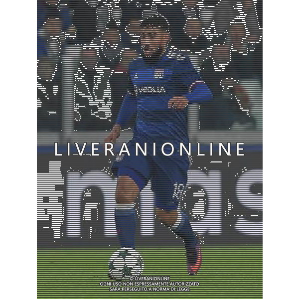 UEFA Champions League 2016/2017 Finale Fase a Girone Gruppo H Torino - 02.11.2016 Juventus-Lione Nella Foto:Nabil Fekir /Ph.Vitez-Ag. Aldo Liverani