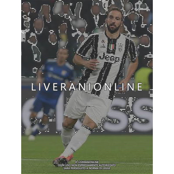 UEFA Champions League 2016/2017 Finale Fase a Girone Gruppo H Torino - 02.11.2016 Juventus-Lione Nella Foto:Gonzalo Higuain /Ph.Vitez-Ag. Aldo Liverani