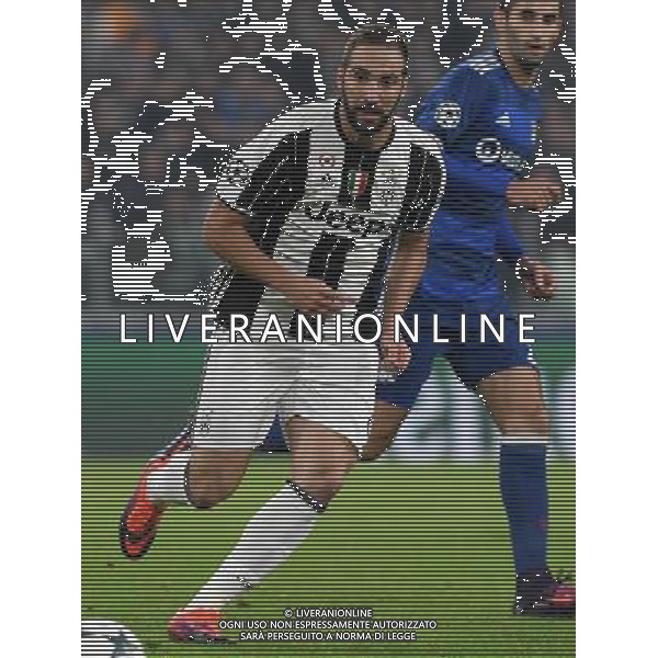 UEFA Champions League 2016/2017 Finale Fase a Girone Gruppo H Torino - 02.11.2016 Juventus-Lione Nella Foto:Gonzalo Higuain /Ph.Vitez-Ag. Aldo Liverani