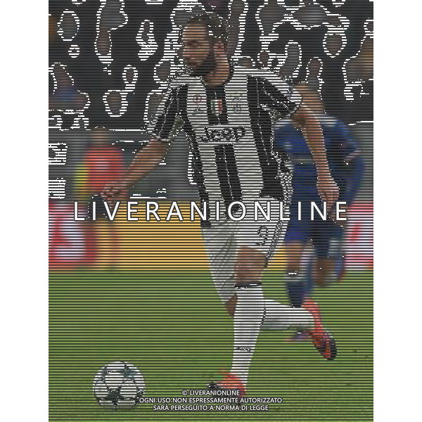 UEFA Champions League 2016/2017 Finale Fase a Girone Gruppo H Torino - 02.11.2016 Juventus-Lione Nella Foto:Gonzalo Higuain /Ph.Vitez-Ag. Aldo Liverani