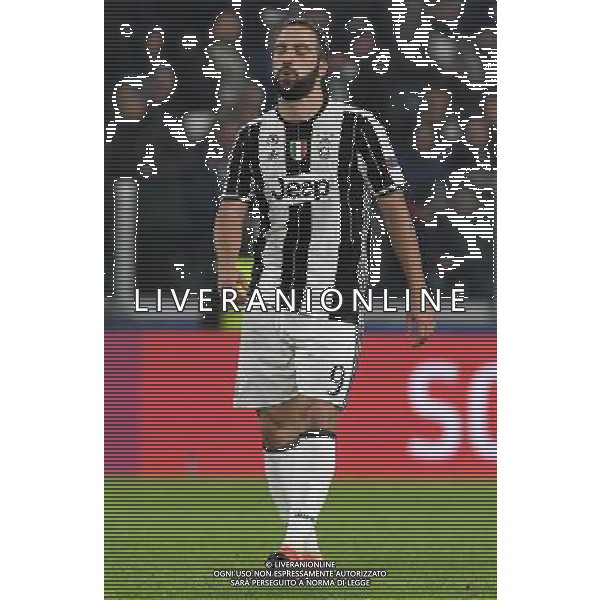 UEFA Champions League 2016/2017 Finale Fase a Girone Gruppo H Torino - 02.11.2016 Juventus-Lione Nella Foto:Gonzalo Higuain /Ph.Vitez-Ag. Aldo Liverani