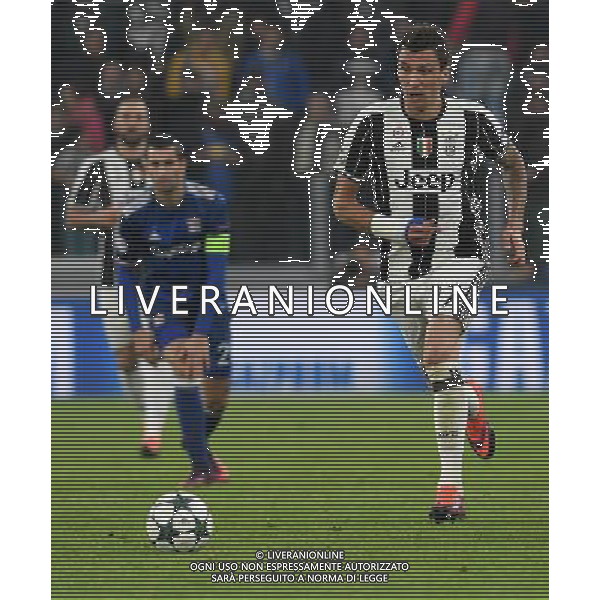 UEFA Champions League 2016/2017 Finale Fase a Girone Gruppo H Torino - 02.11.2016 Juventus-Lione Nella Foto:Mario Mandzukic /Ph.Vitez-Ag. Aldo Liverani