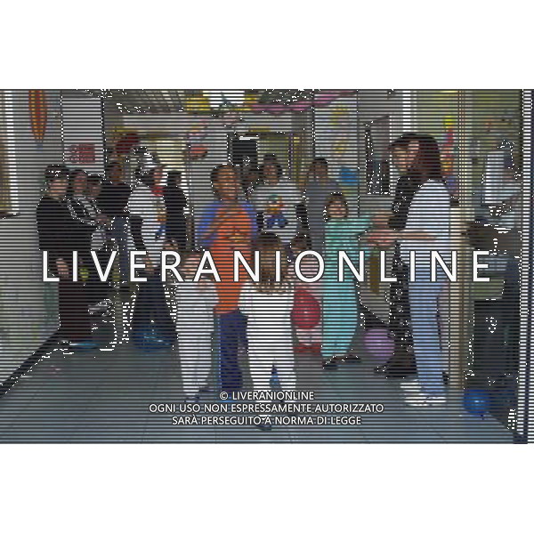 Brescia14/11/2003 nella foto bambini all\'ospedale foto filippo venezia-A.Liverani