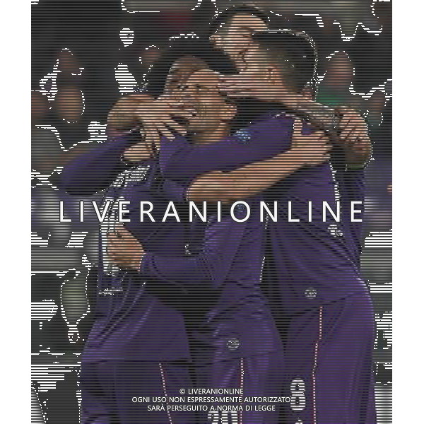 UEFA Europa League 2016/2017 Fase a Gironi Gruppo J Firenze - 03.11.2016 Fiorentina-Liberec Nella Foto:cristoforo esultanza dopo il gol /Ph.Vitez-Ag. Aldo Liverani