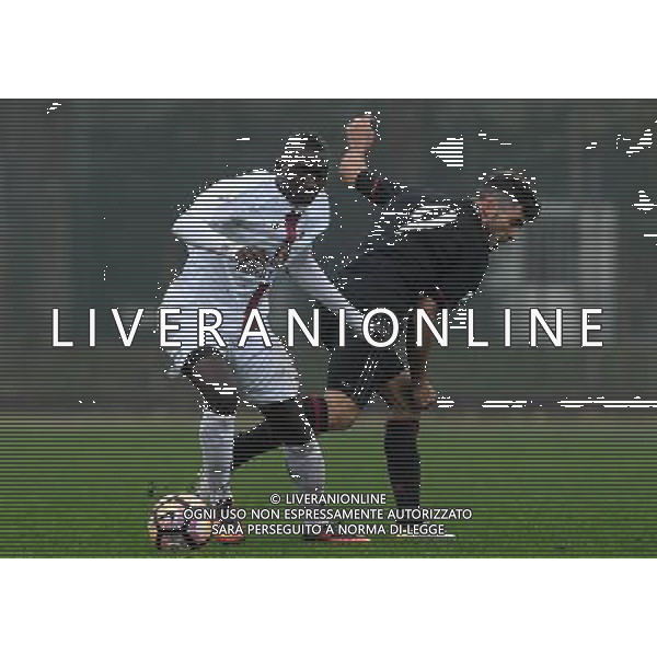 Campionato di Calcio Primavera TIM 2016/2017 \'Trofeo Giacinto Facchetti\' Girone A 7a Giornata Milano - 05.11.2016 Milan-Trapani Nella Foto:Dampha - Cutrone /Ph.Vitez-Ag. Aldo Liverani