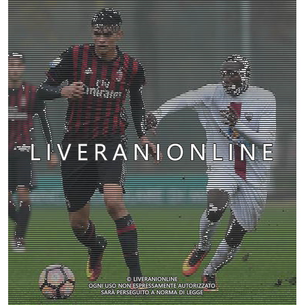 Campionato di Calcio Primavera TIM 2016/2017 \'Trofeo Giacinto Facchetti\' Girone A 7a Giornata Milano - 05.11.2016 Milan-Trapani Nella Foto:Bellanova - Dampha /Ph.Vitez-Ag. Aldo Liverani