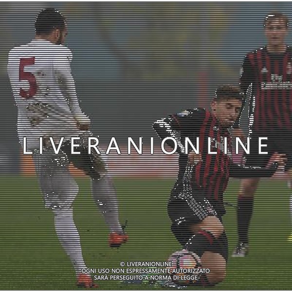 Campionato di Calcio Primavera TIM 2016/2017 \'Trofeo Giacinto Facchetti\' Girone A 7a Giornata Milano - 05.11.2016 Milan-Trapani Nella Foto:Llamas - Marino /Ph.Vitez-Ag. Aldo Liverani