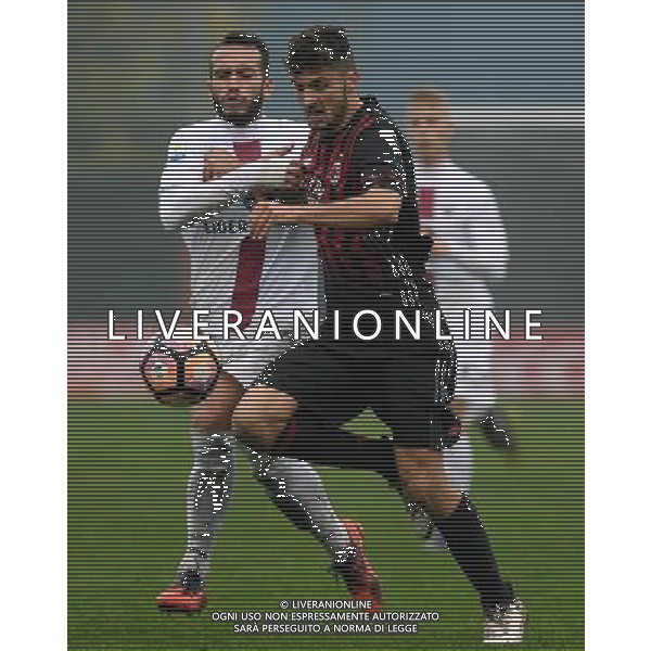 Campionato di Calcio Primavera TIM 2016/2017 \'Trofeo Giacinto Facchetti\' Girone A 7a Giornata Milano - 05.11.2016 Milan-Trapani Nella Foto:Cutrone - Marino /Ph.Vitez-Ag. Aldo Liverani