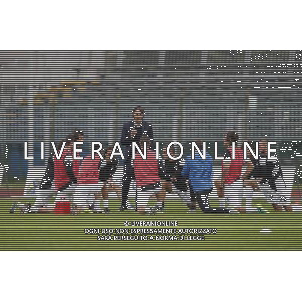 Campionato Lega Pro Girone B 12Âª giornata 05/11/2016 SANTARCANGELO vs VENEZIA nella foto: filippo inzaghi con la squadra Â©CLAUDIO ZAMAGNI/AGENZIA ALDO LIVERANI S.A.S.