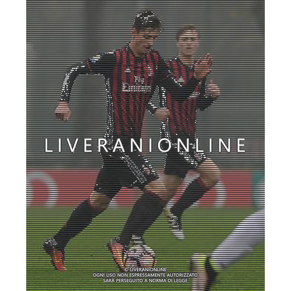 Campionato di Calcio Primavera TIM 2016/2017 \'Trofeo Giacinto Facchetti\' Girone A 7a Giornata Milano - 05.11.2016 Milan-Trapani Nella Foto:Matteo Gabbia /Ph.Vitez-Ag. Aldo Liverani