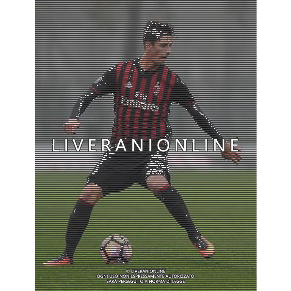 Campionato di Calcio Primavera TIM 2016/2017 \'Trofeo Giacinto Facchetti\' Girone A 7a Giornata Milano - 05.11.2016 Milan-Trapani Nella Foto:Matteo Gabbia /Ph.Vitez-Ag. Aldo Liverani