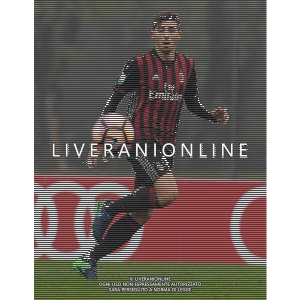 Campionato di Calcio Primavera TIM 2016/2017 \'Trofeo Giacinto Facchetti\' Girone A 7a Giornata Milano - 05.11.2016 Milan-Trapani Nella Foto:Andres Llamas /Ph.Vitez-Ag. Aldo Liverani