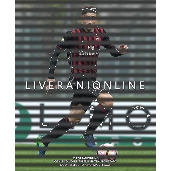 Campionato di Calcio Primavera TIM 2016/2017 \'Trofeo Giacinto Facchetti\' Girone A 7a Giornata Milano - 05.11.2016 Milan-Trapani Nella Foto:Andres Llamas /Ph.Vitez-Ag. Aldo Liverani