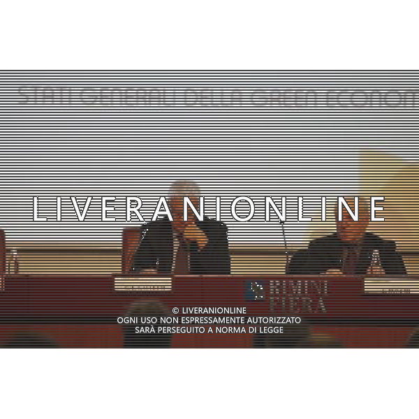RIMINI FIERA ECOMONDO 2016 nella foto: IL MINISTRO DELL\'AMBIENTE GIAN LUCA GALLETTI ©CLAUDIO ZAMAGNI/AGENZIA ALDO LIVERANI S.A.S.