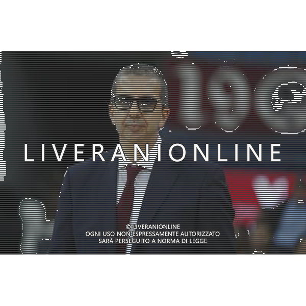 Consultinvest Pesaro vs Umana Reyer Venezia 06/11/2016 nella foto: WALTER DE RAFFAELE COACH ©CLAUDIO ZAMAGNI/AGENZIA ALDO LIVERANI S.A.S.