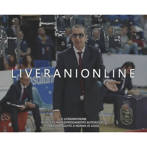 Consultinvest Pesaro vs Umana Reyer Venezia 06/11/2016 nella foto: WALTER DE RAFFAELE COACH ©CLAUDIO ZAMAGNI/AGENZIA ALDO LIVERANI S.A.S. S