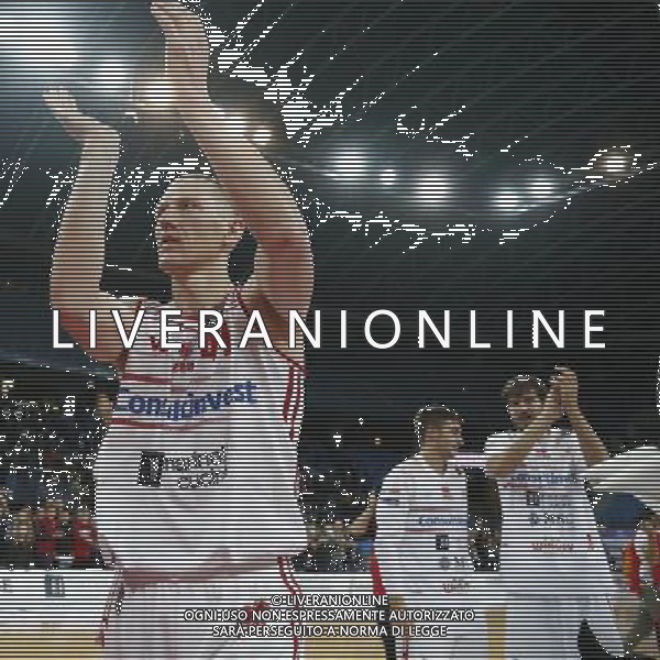Consultinvest Pesaro vs Umana Reyer Venezia 06/11/2016 nella foto: ESULTANZA ZAVACKAS DONATAS ©CLAUDIO ZAMAGNI/AGENZIA ALDO LIVERANI S.A.S.