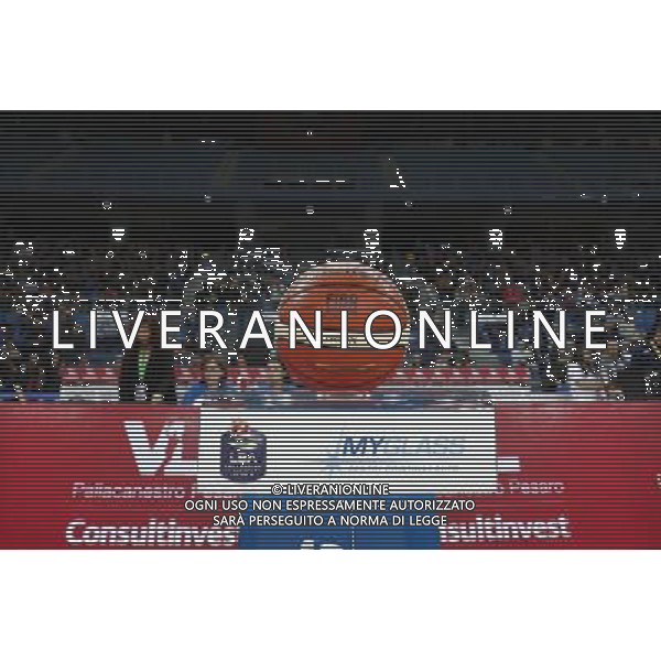 Consultinvest Pesaro vs Umana Reyer Venezia 06/11/2016 nella foto: UN PALLONE DA BASKET ©CLAUDIO ZAMAGNI/AGENZIA ALDO LIVERANI S.A.S.