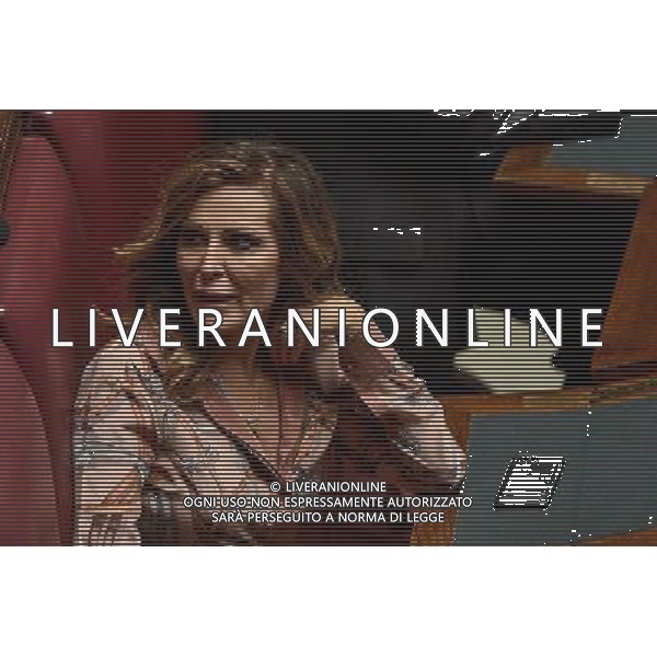 Roma - 09.11.2016 - Camera dei Deputati - Informativa urgente del Presidente del Consiglio dei ministri sui recenti eventi sismici che hanno colpito il Centro Italia - nella foto: Daniela Santanche\' / Ph. Corradetti-Ag Aldo Liverani