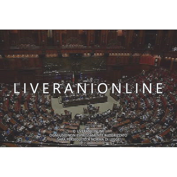 Roma - 09.11.2016 - Camera dei Deputati - Informativa urgente del Presidente del Consiglio dei ministri sui recenti eventi sismici che hanno colpito il Centro Italia - nella foto: L\'aula / Ph. Corradetti-Ag Aldo Liverani