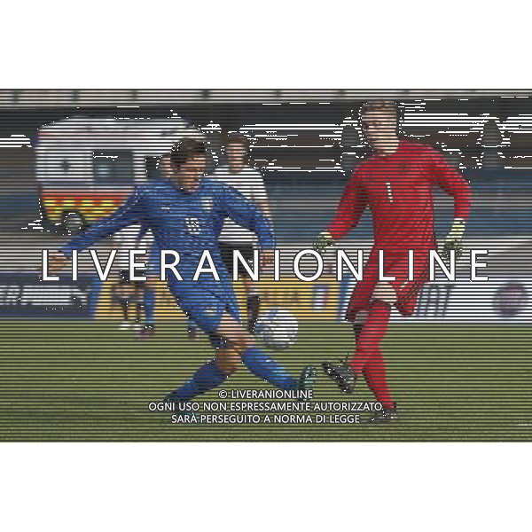 Torneo Quattro Nazioni ITALIA vs GERMANIA Nazionale under 20 10/11/2016 nella foto: CHIESA E MULLER Â©Claudio Zamagni/Agenzia Aldo Liverani s.a.s.