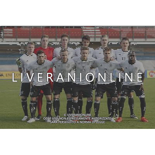 Torneo Quattro Nazioni ITALIA vs GERMANIA Nazionale under 20 10/11/2016 nella foto: LA FORMAZIONE DELLA GERMANIA Â©Claudio Zamagni/Agenzia Aldo Liverani s.a.s.