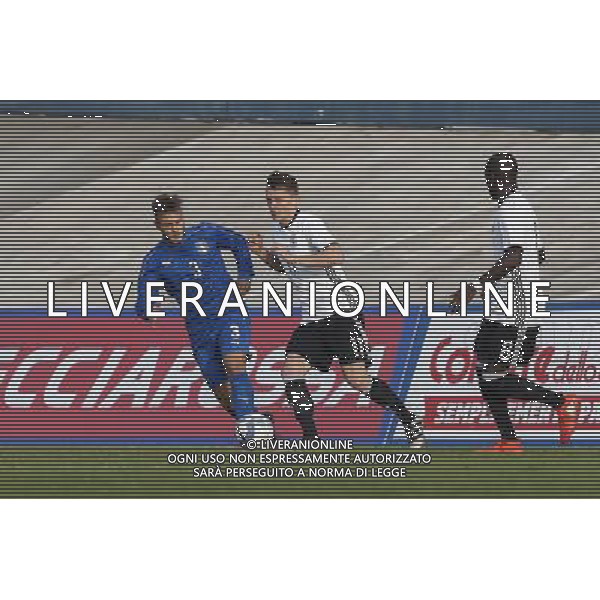 Torneo Quattro Nazioni ITALIA vs GERMANIA Nazionale under 20 10/11/2016 nella foto:DIMARCO E CONDE Â©Claudio Zamagni/Agenzia Aldo Liverani s.a.s.