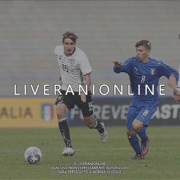 Torneo Quattro Nazioni ITALIA vs GERMANIA Nazionale under 20 10/11/2016 nella foto: neuhaus e dimarco Â©Claudio Zamagni/Agenzia Aldo Liverani s.a.s.