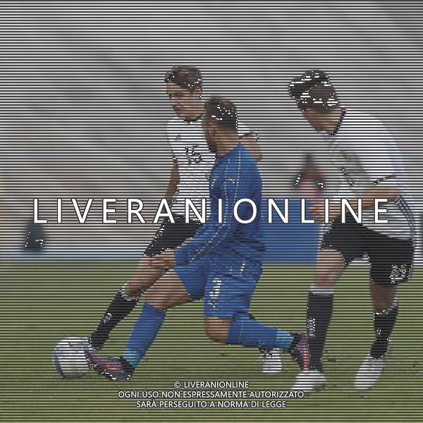 Torneo Quattro Nazioni ITALIA vs GERMANIA Nazionale under 20 10/11/2016 nella foto: neuhaus e dimarco Â©Claudio Zamagni/Agenzia Aldo Liverani s.a.s.