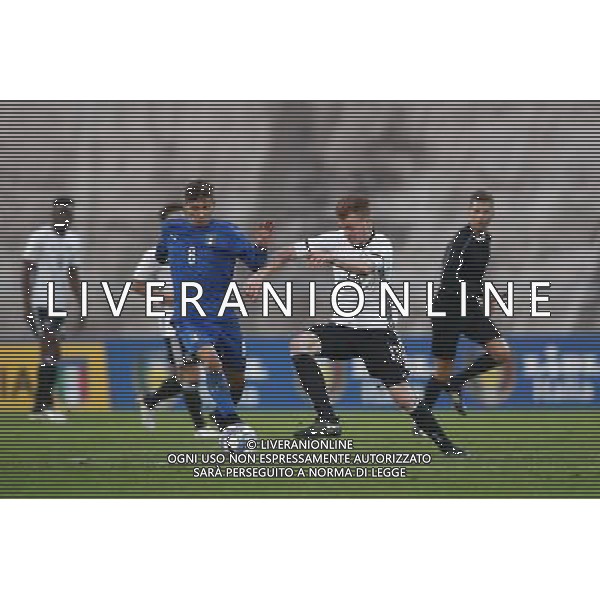 Torneo Quattro Nazioni ITALIA vs GERMANIA Nazionale under 20 10/11/2016 nella foto: barella e arweiler Â©Claudio Zamagni/Agenzia Aldo Liverani s.a.s.