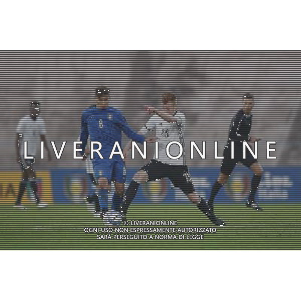 Torneo Quattro Nazioni ITALIA vs GERMANIA Nazionale under 20 10/11/2016 nella foto: barella e arweiler Â©Claudio Zamagni/Agenzia Aldo Liverani s.a.s.