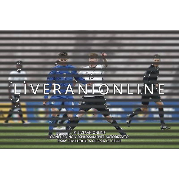 Torneo Quattro Nazioni ITALIA vs GERMANIA Nazionale under 20 10/11/2016 nella foto: barella e arweiler Â©Claudio Zamagni/Agenzia Aldo Liverani s.a.s.