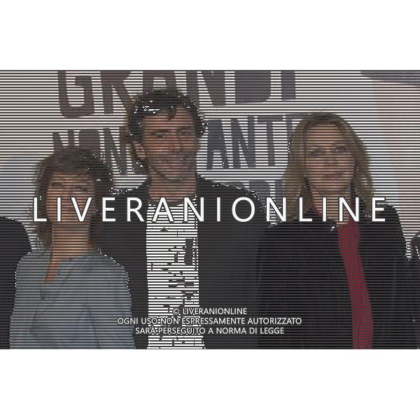 Photocall del film \' Come Diventare Grandi Nonostante i Genitori \' - Roma - 10.11.2016 - nella foto: Giovanna Mezzogiorno Luca Lucini e Margherita Buy /Ph.Corradetti / AG. ALDO LIVERANI SAS