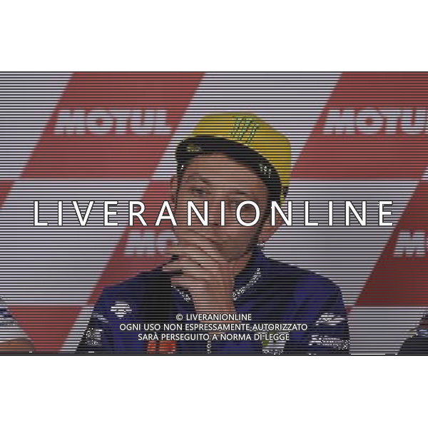 10.11.2016.Cheste, Valencia, Spagna.Valentino Rossi durante la conferenza stampa. ©Piazzolla /AGENZIA ALDO LIVERANI SAS