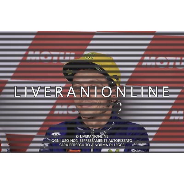 10.11.2016.Cheste, Valencia, Spagna.Valentino Rossi durante la conferenza stampa. ©Piazzolla /AGENZIA ALDO LIVERANI SAS