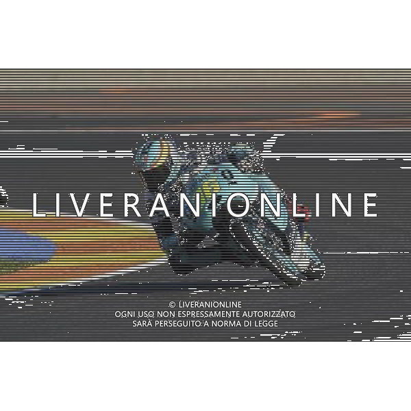 11.11.2016. Circuito Ricardo Tormo, Valencia Spagna.Joan Mir (Leopard team) durante le prove libere. - Motomondiale ©Piazzolla / AGENZIA ALDO LIVERANI SAS