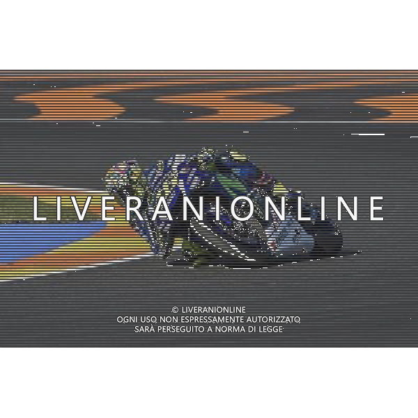 11.11.2016. Circuito Ricardo Tormo, Valencia Spagna.Valentino Rossi (movistar Yamaha) durante le prove libere. - Motomondiale ©Piazzolla / AGENZIA ALDO LIVERANI SAS