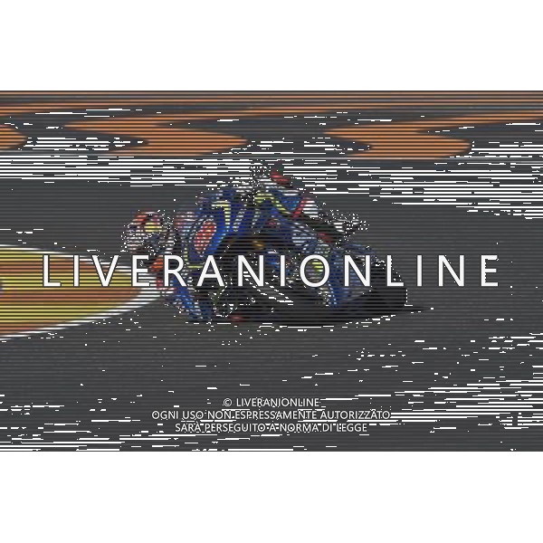 11.11.2016. Circuito Ricardo Tormo, Valencia Spagna. Maverick Vinales (Suzuki Team) durante le prove libere. - Motomondiale ©Piazzolla / AGENZIA ALDO LIVERANI SAS