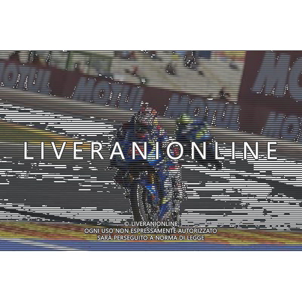 11.11.2016. Circuito Ricardo Tormo, Valencia Spagna. Maverick Vinales (Suzuki Team) durante le prove libere. - Motomondiale ©Piazzolla / AGENZIA ALDO LIVERANI SAS