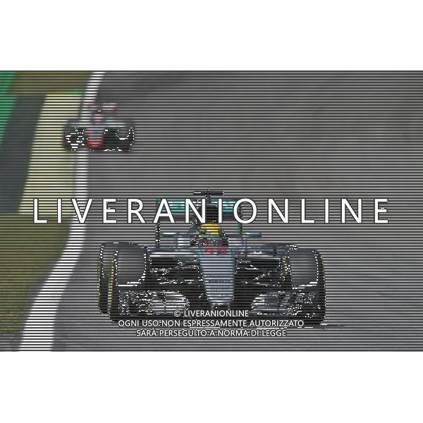 Lewis Hamilton (GBR) Mercedes AMG F1 W07 Hybrid. 11.11.2016. Formula 1 World Championship, Rd 20, Brazilian Grand Prix, Sao Paulo, Brazil, Practice Day. /AGENZIA ALDO LIVERANI SAS - ITALY ONLY EDITORIAL USE ONLY - Gp Brasile Prove Libere