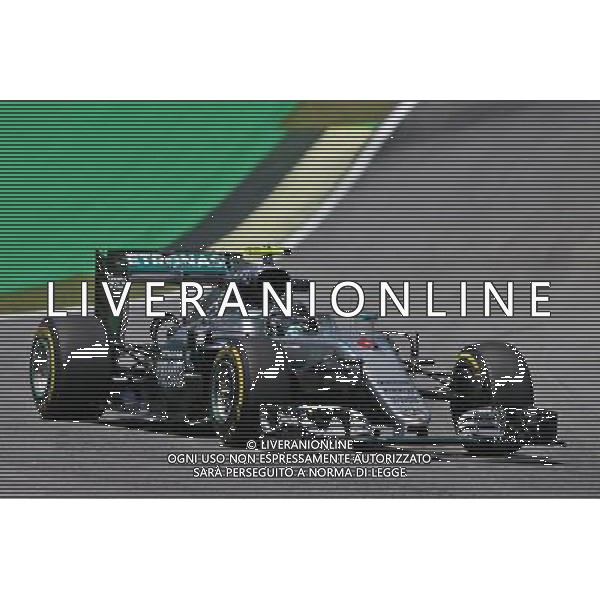 Nico Rosberg (GER) Mercedes AMG F1 W07 Hybrid. 11.11.2016. Formula 1 World Championship, Rd 20, Brazilian Grand Prix, Sao Paulo, Brazil, Practice Day. /AGENZIA ALDO LIVERANI SAS - ITALY ONLY EDITORIAL USE ONLY - Gp Brasile Prove Libere