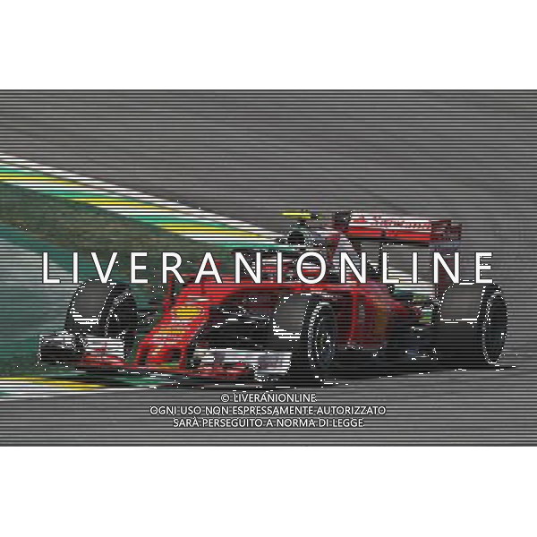 Kimi Raikkonen (FIN) Ferrari SF16-H with a Halo cockpit cover. 11.11.2016. Formula 1 World Championship, Rd 20, Brazilian Grand Prix, Sao Paulo, Brazil, Practice Day. s /AGENZIA ALDO LIVERANI SAS - ITALY ONLY EDITORIAL USE ONLY - Gp Brasile Prove Libere