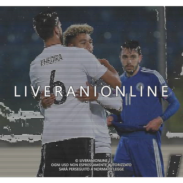 Qualificazioni al Campionato Mondiale FIFA Russia 2018 Gruppo C Serravalle (Rep. di San Marino) - 11.11.2016 San Marino-Germania Nella Foto:Gnabry esulta con Khedira /Ph.Vitez-Ag. Aldo Liverani