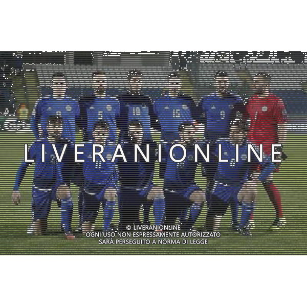 European Qualifiers SAN MARINO vs GERMANIA Qualificazioni Euopee FIFA 2018 11/11/2016 nella foto: LA FORMAZIONE DEL SAN MARINO ©CLAUDIO ZAMAGNI/AGENZIA ALDO LIVERANI S.A.S.