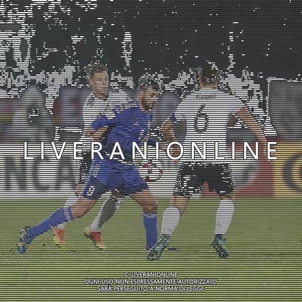 European Qualifiers SAN MARINO vs GERMANIA Qualificazioni Euopee FIFA 2018 11/11/2016 nella foto: MATTIA STEFANELLI JOSHUA KIMMICH SAMI KHEDIRA ©CLAUDIO ZAMAGNI/AGENZIA ALDO LIVERANI S.A.S.