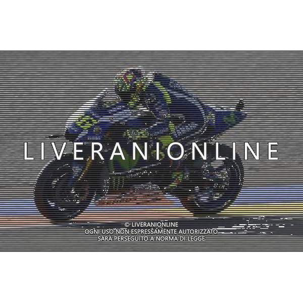 12.11.2016. Circuito Ricardo Tormo, Valencia, Spagna.Valentino Rossi (Movistar Yamaha) FOTO G PIAZZOLLA-AG ALDO LIVERANI SAS
