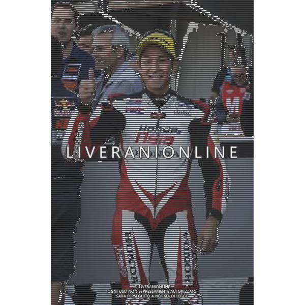 12.11.2016. Circuito Ricardo Tormo, Valenzia, Spagna.Hiroki Ono (Honda team Asia) ©PIAZZOLLA/AGENZIA ALDO LIVERANI SAS