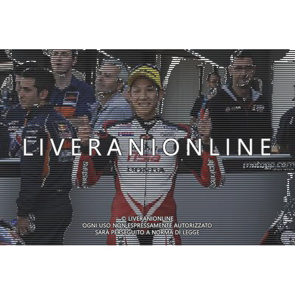 12.11.2016. Circuito Ricardo Tormo, Valenzia, Spagna.Hiroki Ono (Honda team Asia) ©PIAZZOLLA/AGENZIA ALDO LIVERANI SAS