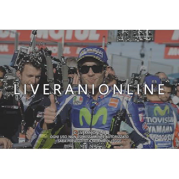 12.11.2016. Circuito Ricardo Tormo, Valenzia, Spagna.Valentino Rossi. ©PIAZZOLLA/AGENZIA ALDO LIVERANI SAS